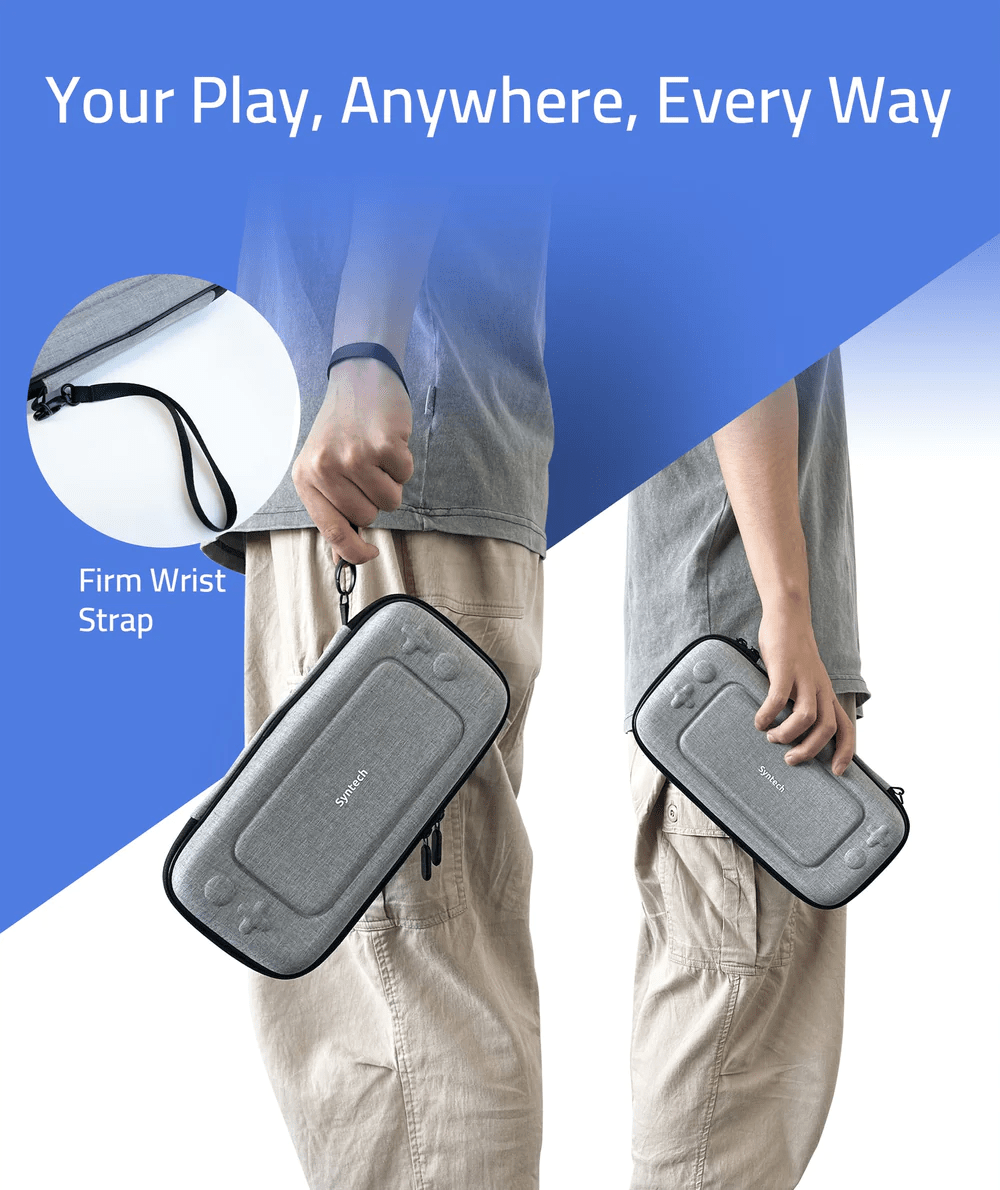 Syntech - Hard Carrying Case for Switch/Switch OLED (Grey) - Image 10