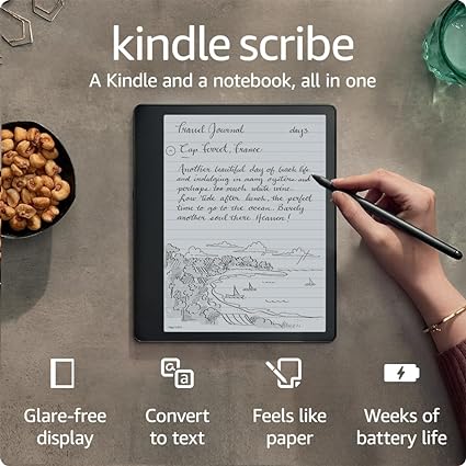 Amazon - Kindle Scribe (16 GB) - Includes Premium Pen (Parallel