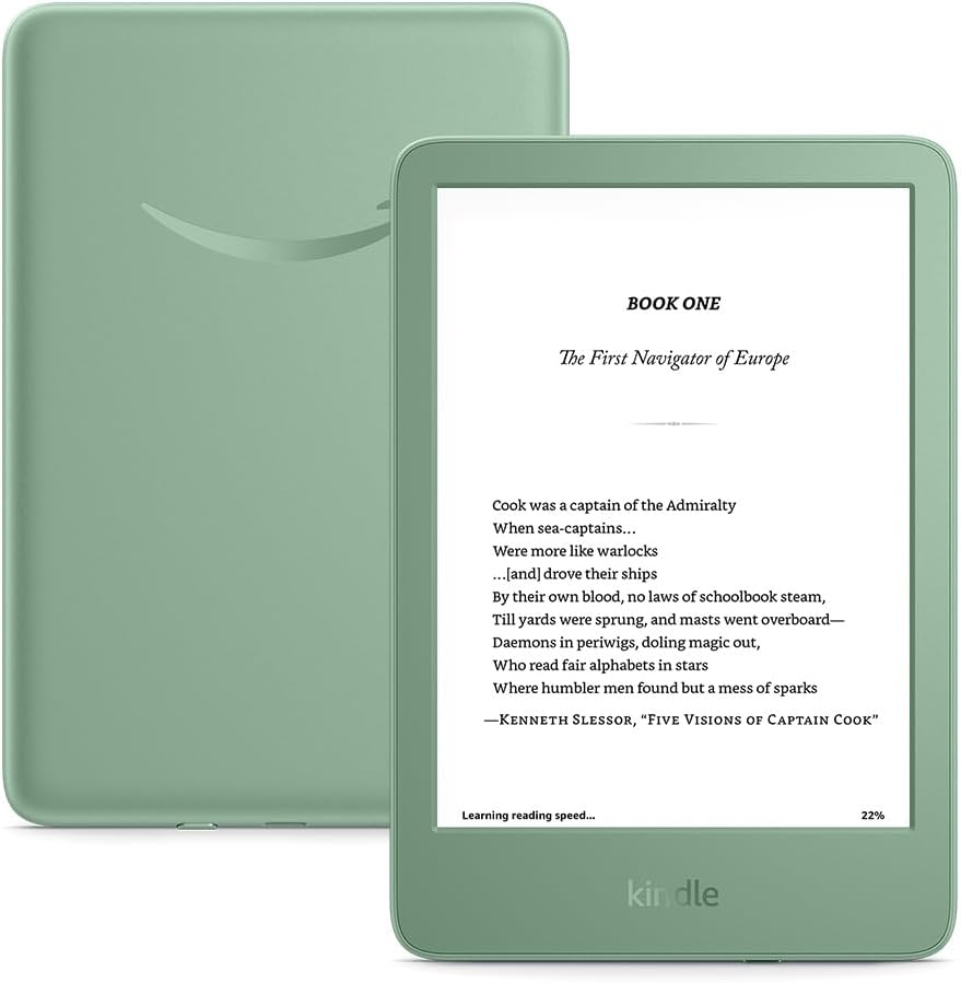 Amazon - Kindle 16GB - 11th Gen (2024) - Matcha (Ad Supported) (Parallel Import)