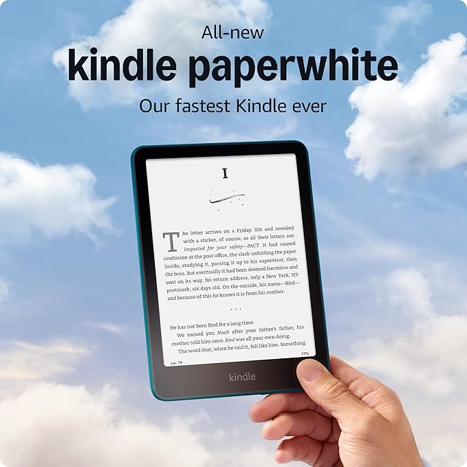 Amazon - Kindle Paperwhite 16GB - 12th Gen (2024) - Jade (Ad