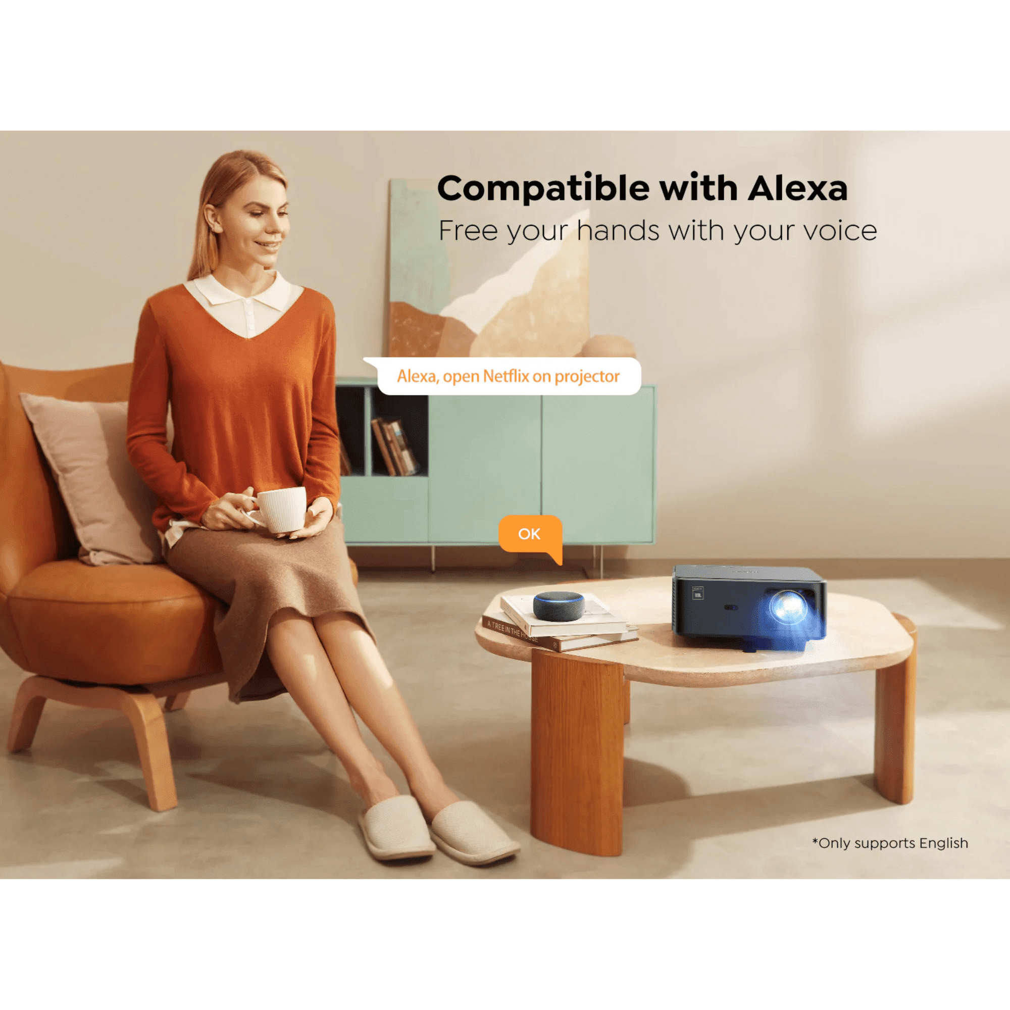 Yaber K2S - Smart Entertainment Theater with NFC Screencast (Damaged packaging) - Image 10