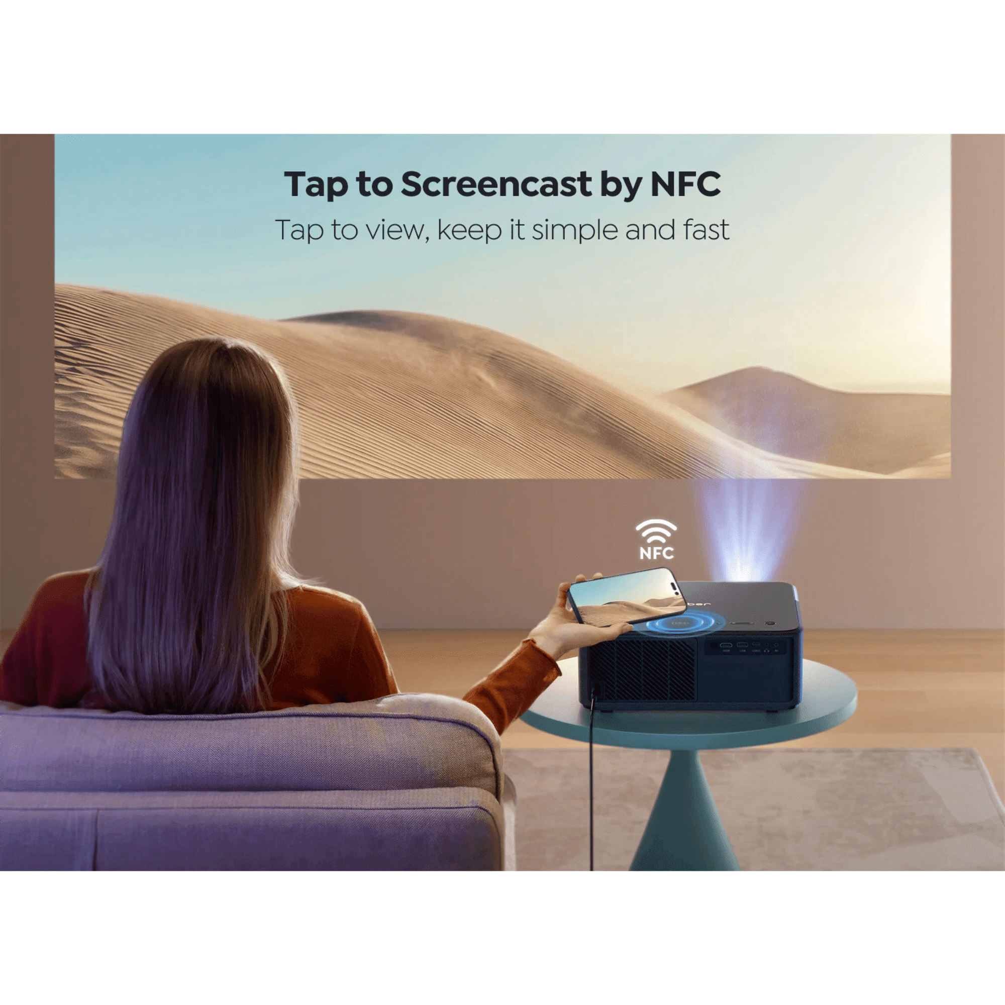 Yaber K2S - Smart Entertainment Theater with NFC Screencast (Damaged packaging) - Image 9