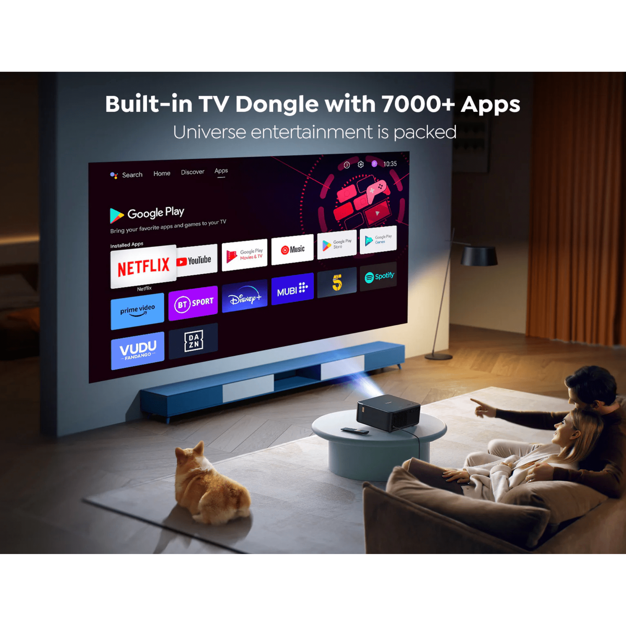 Yaber K2S - Smart Entertainment Theater with NFC Screencast (Damaged packaging) - Image 5