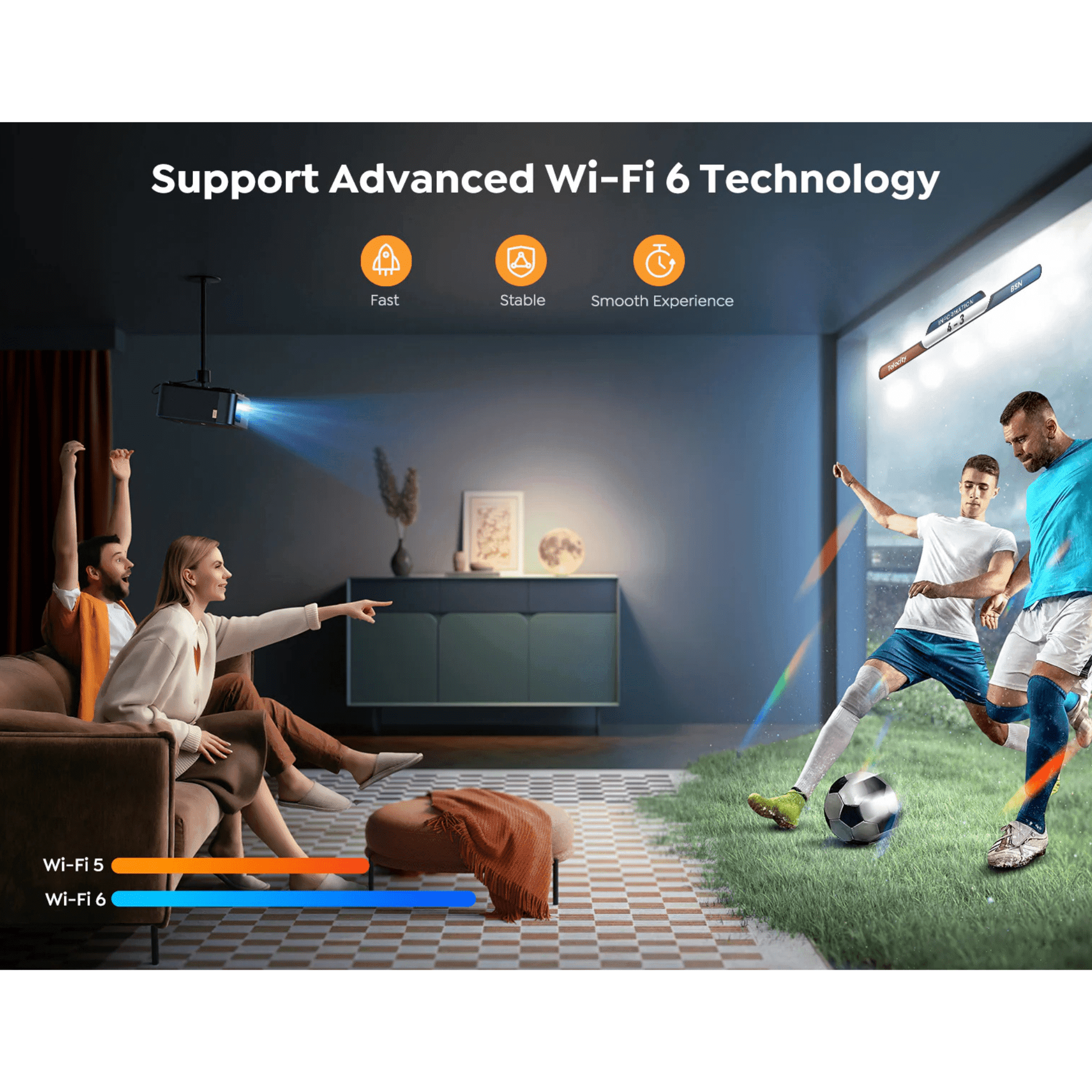 Yaber K2S - Smart Entertainment Theater with NFC Screencast (Damaged packaging) - Image 4