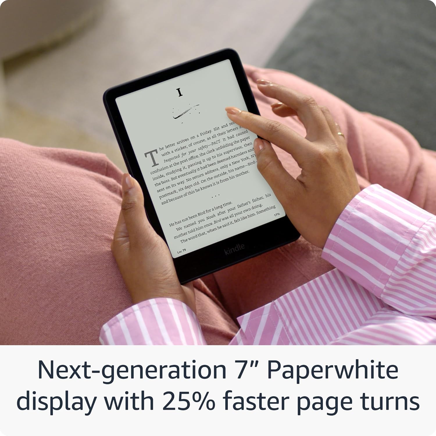 Amazon - Kindle Paperwhite 16GB - 12th Gen (2024) - Black (Ad Supported) (Parallel Import) - Image 3