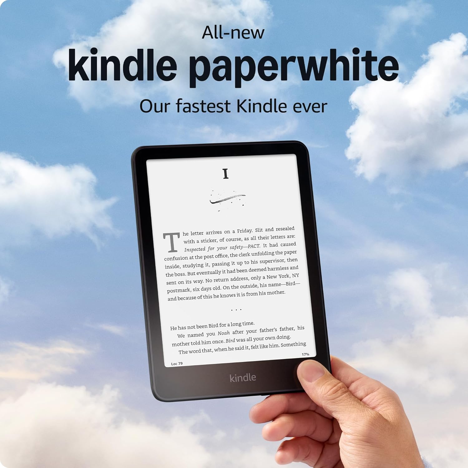 Amazon - Kindle Paperwhite 16GB - 12th Gen (2024) - Black (Without