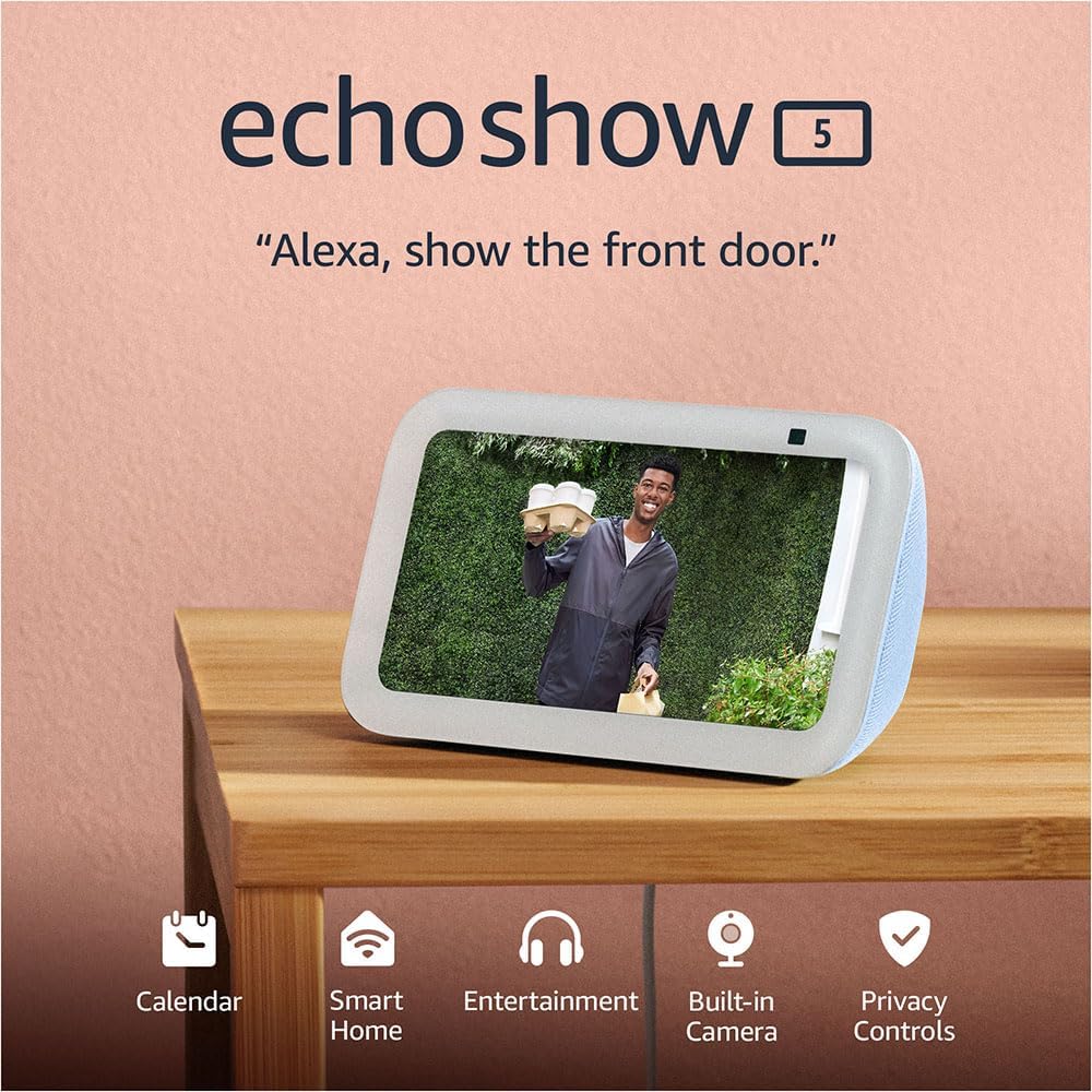 Amazon - Echo Show 5 (3rd Gen, 2023 release) - Cloud Blue (Parallel Import) - Image 2