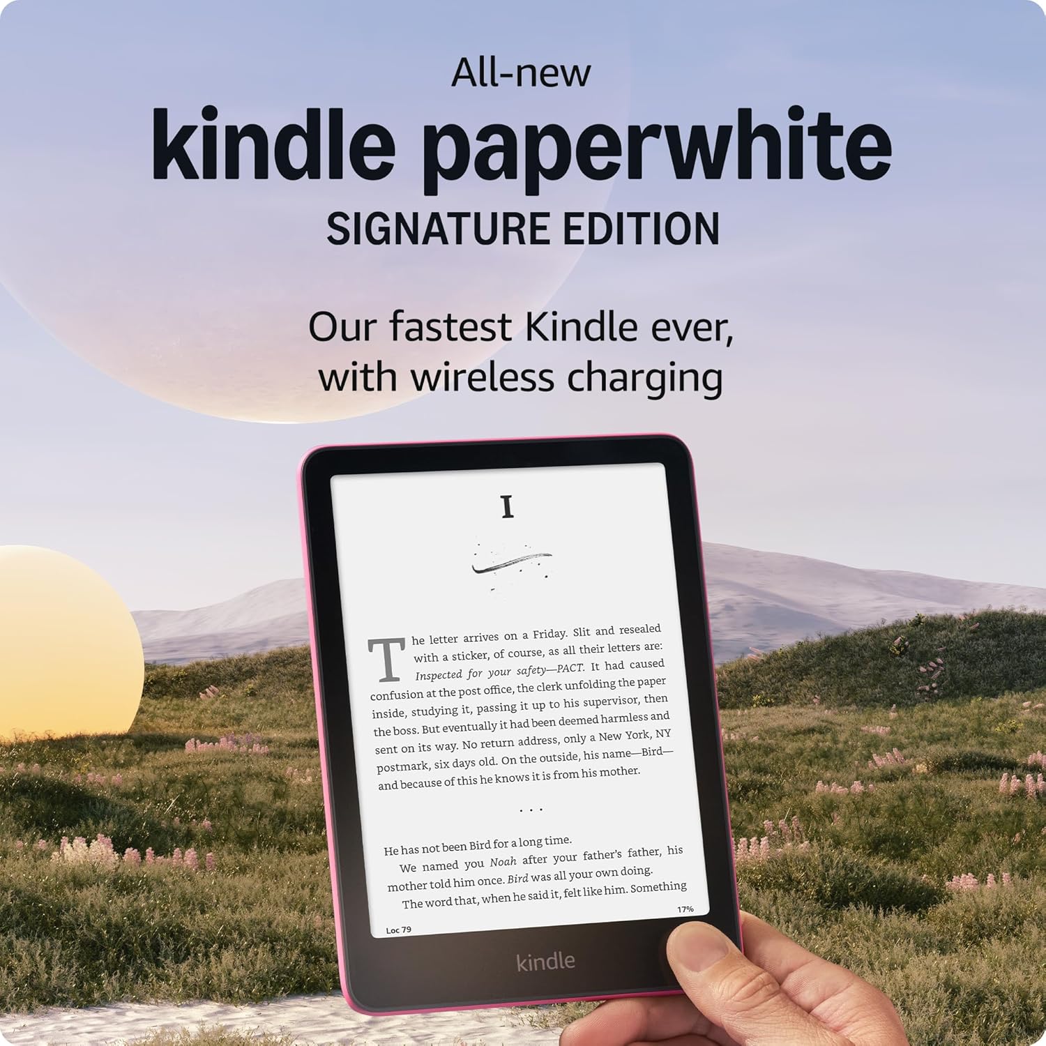 Amazon - Kindle Paperwhite Signature Edition 32 GB - 12th Gen (2024) - Raspberry (Parallel Import) - Image 2