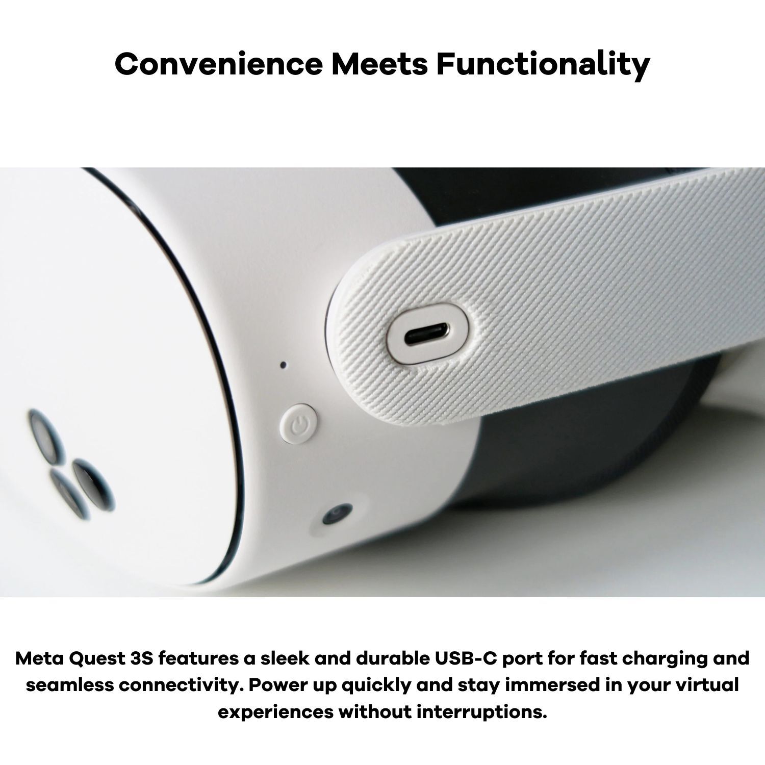 Meta Quest 3S - 256GB (Parallel Import) - SmartSpeakers.co.za